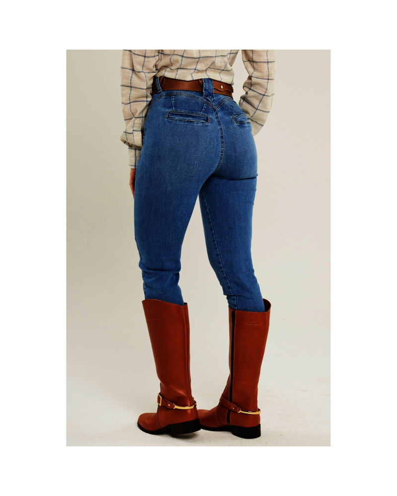Bombacha Modeladora Jeans Feminina Maragata | Conforto Urbano