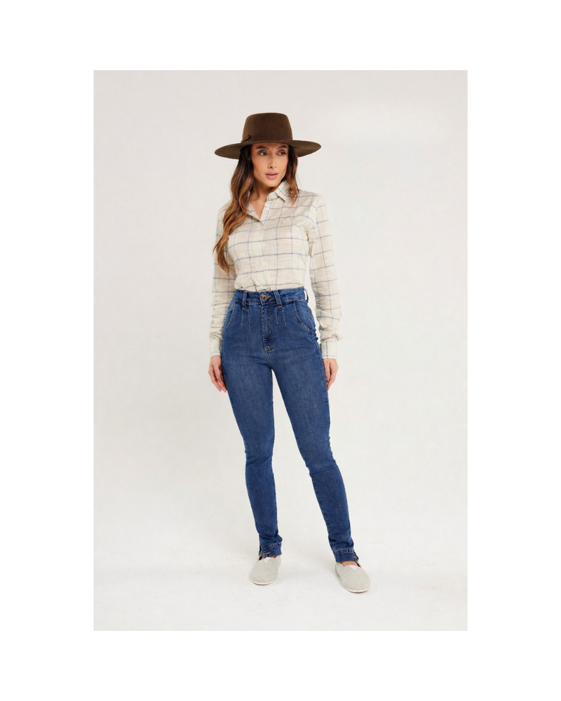 ボンバダアグア　マジコ53 Bombada Bombacha Modeladora Jeans Feminina Maragata | Conforto Urbano