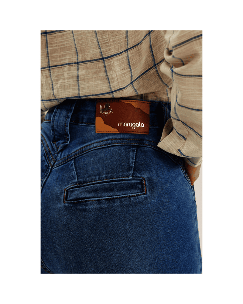 ボンバダアグア　マジコ53 Bombada Bombacha Modeladora Jeans Feminina Maragata | Conforto Urbano